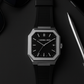 Universal Point UP 1988 – Square Dial Leather Strap Watch