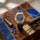 Matturi Fashion Luxury Sports Wristwatch Gold Plated Case