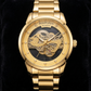 Luxury Skeleton Dial Quartz Watch For Men