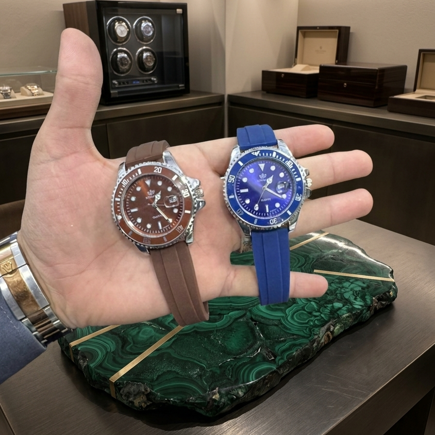 Mens Luxury Sports Wristwatch Stylish Design