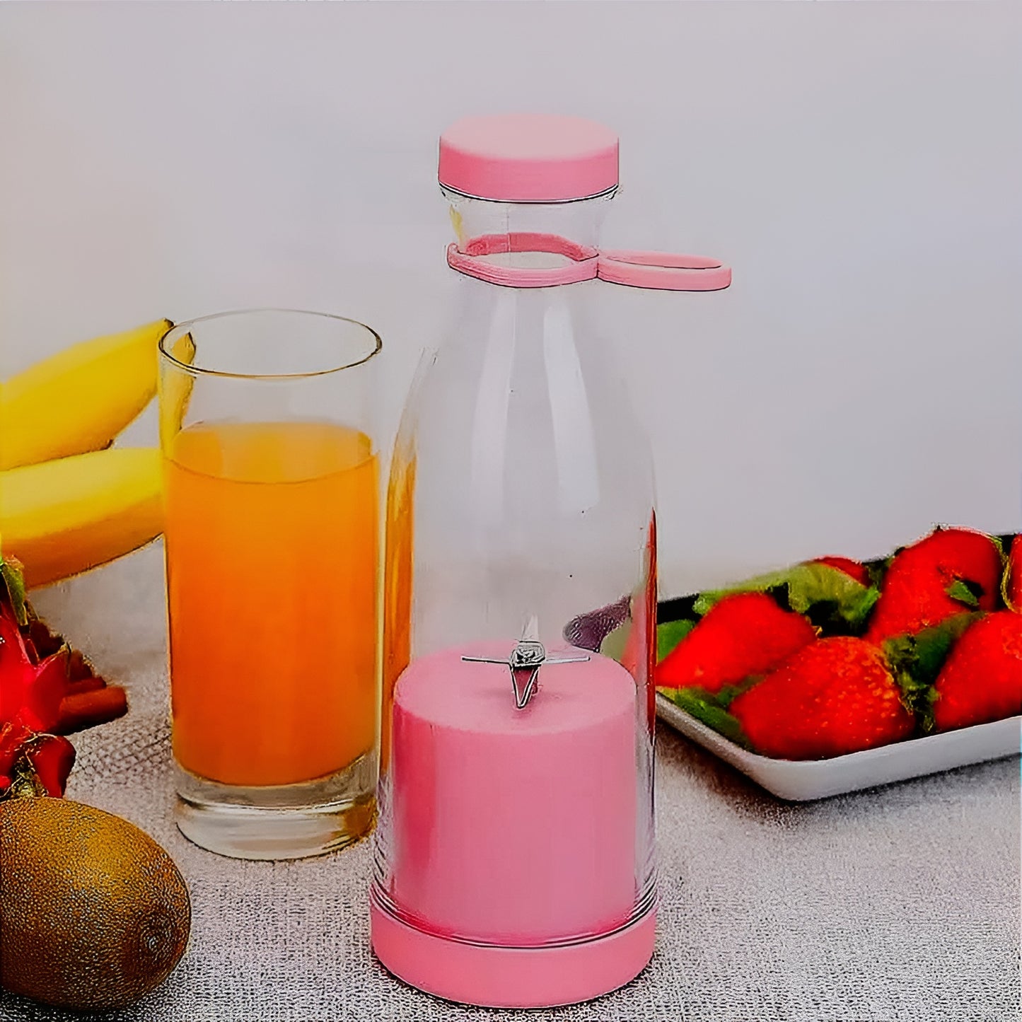 Mini Portable Blender Rechargeable Electric Fruit Juicer Mixers Rechargeable