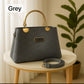 Premium Quilted Faux Leather Handbags with Golden Metal Handles